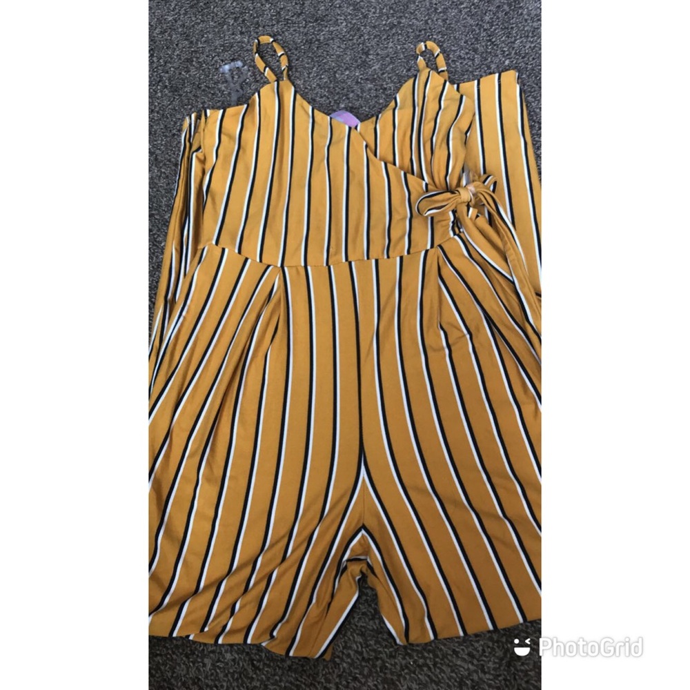 Yellow romper